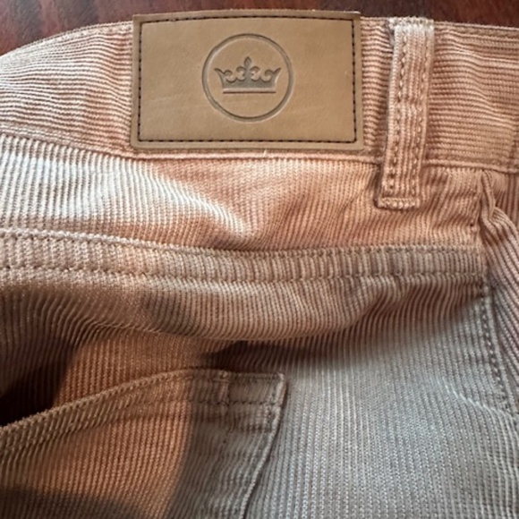 Peter Millar Cords Sz 42x34 Khaki - Picture 3 of 4